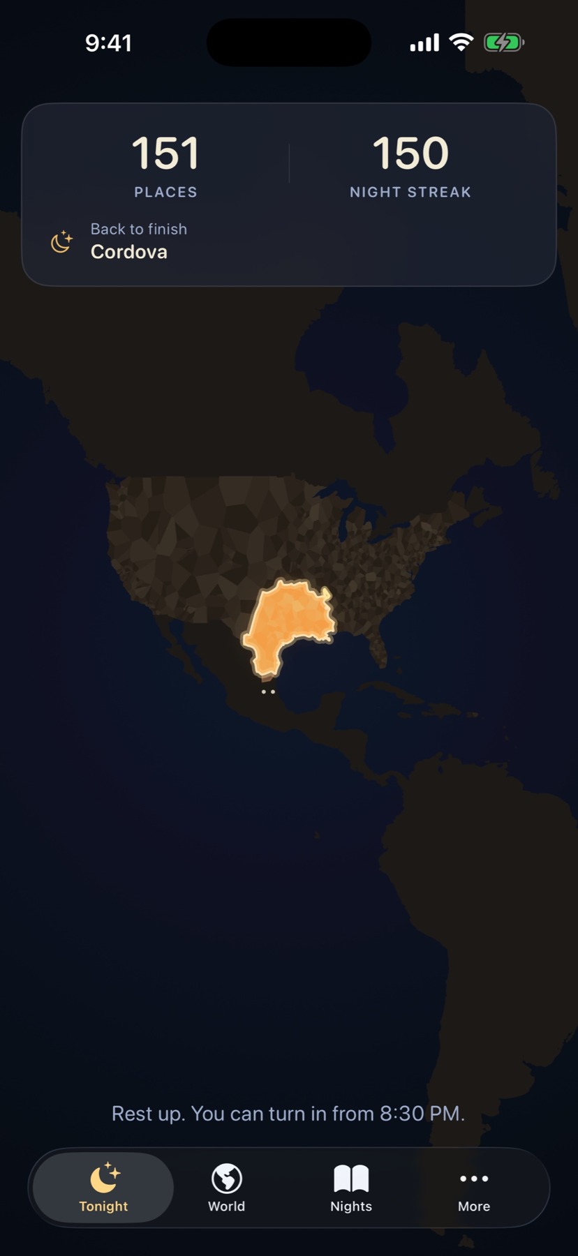 Territory makes accumulated progress tangible.