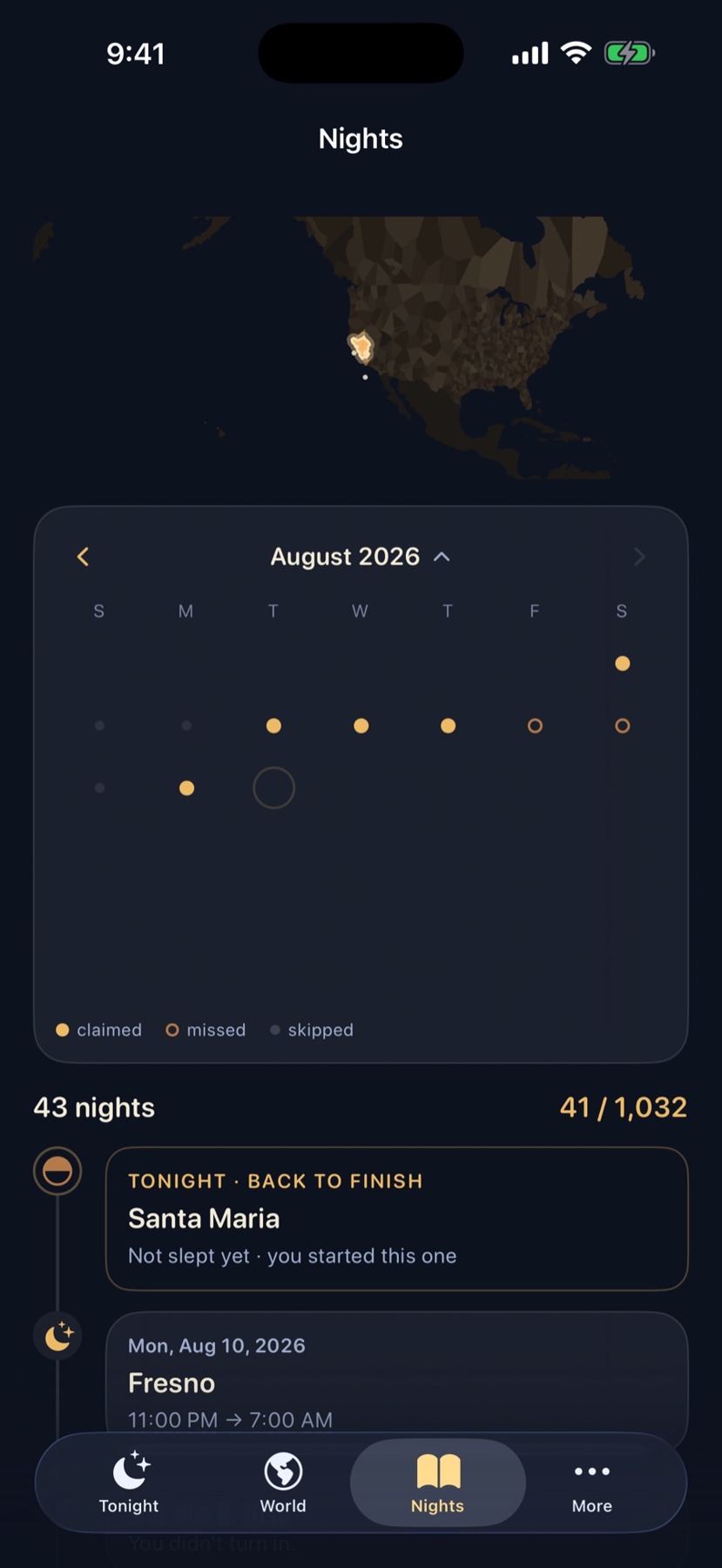Night history makes the record visible.